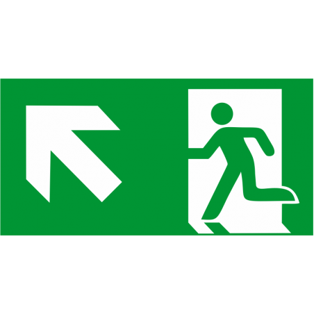Sortie de secours haut gauche