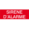 Sirène d'alarme