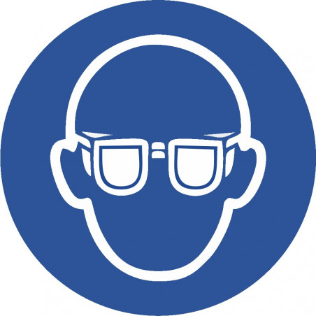 Lunettes de protection obligatoires