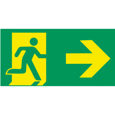 Sortie de secours droite