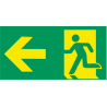 Sortie de secours gauche