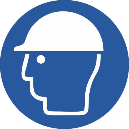 Casque de protection obligatoire