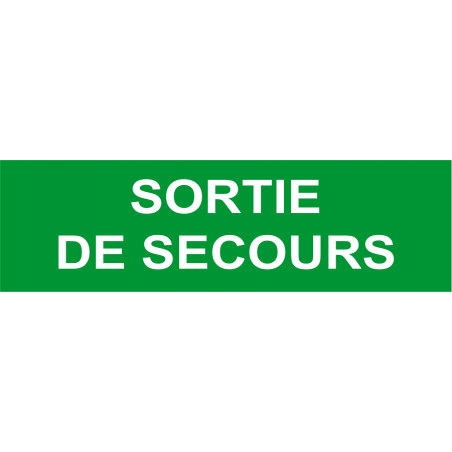 Sortie de secours