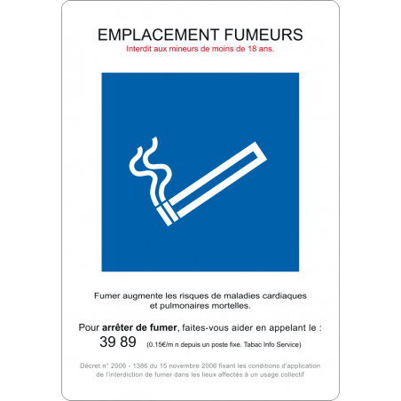 Emplacement fumeurs