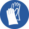 Gants de protection obligatoires