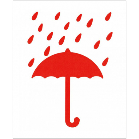 Etiquette craint l'humidité