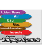 Marquage tuyauterie