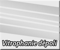 Vitrophanie dépoli