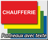 Panneaux avec texte