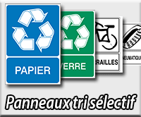 Panneaux tri sélectif